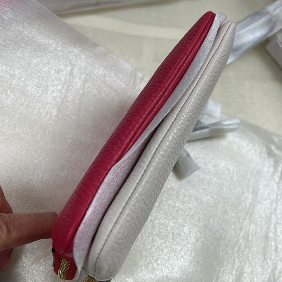 Coach Double Corner Zip Wristlet In Colorblock - Picture 9 of 9